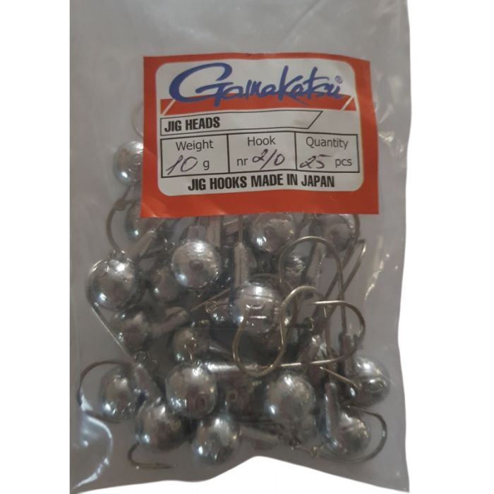 Джиг головка Gamakatsu (25 шт) 10г кр №2/0