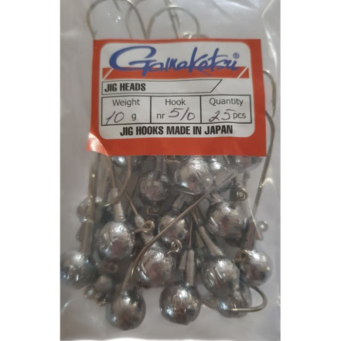Джиг головка Gamakatsu (25 шт) 10г кр № 5/0