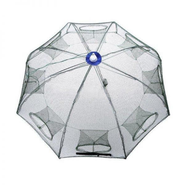 Раколовка парасолька рибальська 8 входів (90 см)