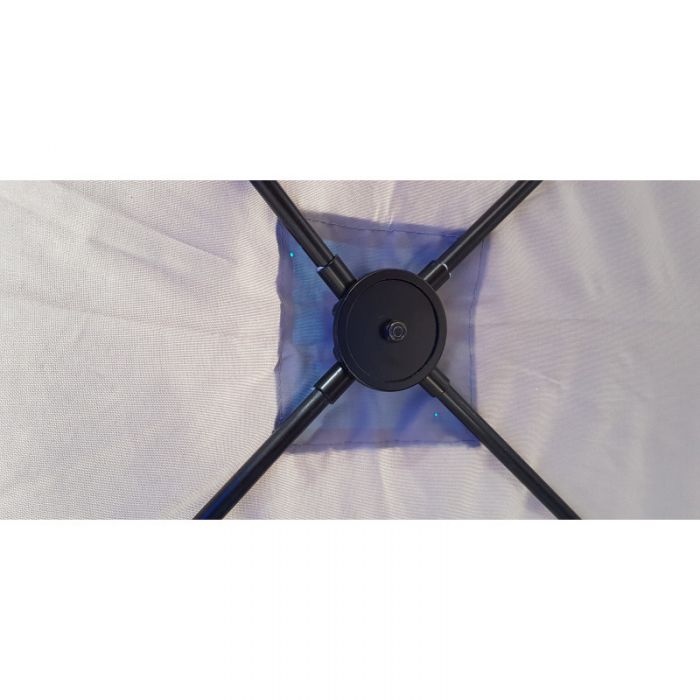 Намет для зимової риболовлі з виходом під трубу Daster КУБ 180 x 180 x 205 см