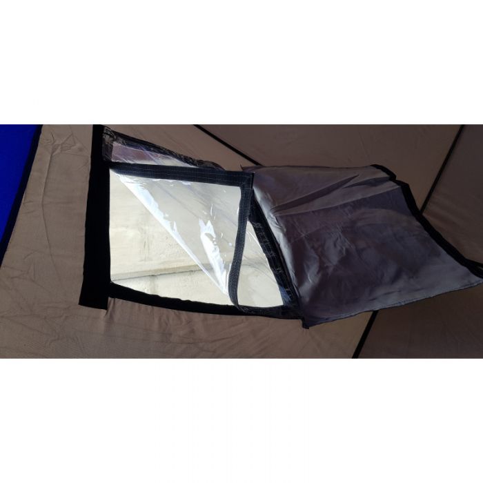 Намет для зимової риболовлі з виходом під трубу Daster КУБ 180 x 180 x 205 см