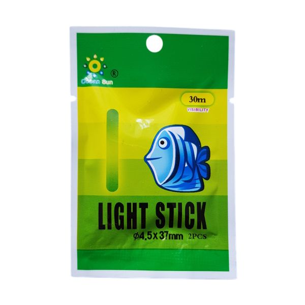 Світлячок для риболовлі 2 шт 4,5 х37 мм Ocean Sun
