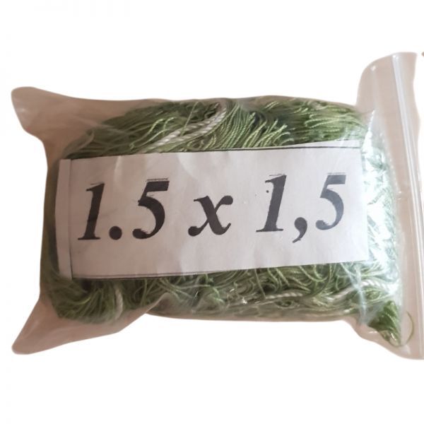 Полотно для павука 1.5м x 1.5м комірка 20 мм нитка