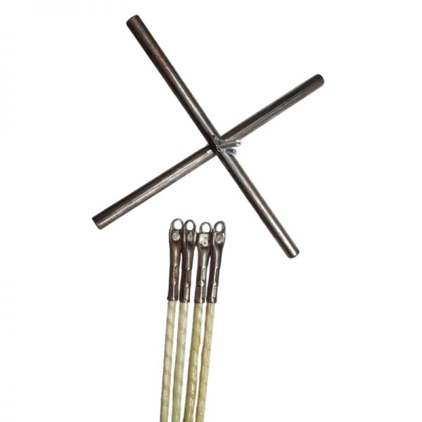 Дуги на павук 2,0 х 2,0 з хрестовиною, товщина прута 8 мм