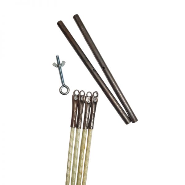 Дуги на павук 2,5 x 2,5 з хрестовиною, товщина прута 10 мм