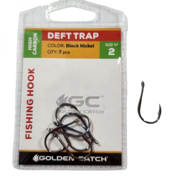 Гачки Golden Catch Deft Trap № 2