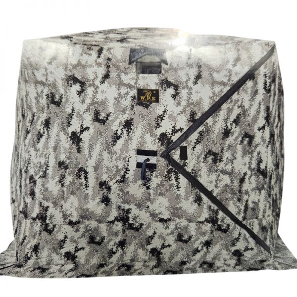 Намет для зимової риболовлі Daster КУБ 240 x 240 x 210 см утеплений (з виходом під пічну трубу)