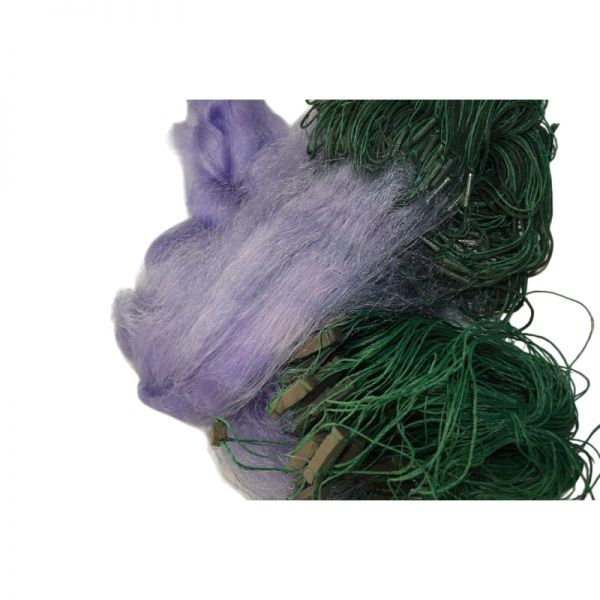 Рибальська Мережа Тристінна 1.6 м x 80 м., комірка 80, вшитий вантаж