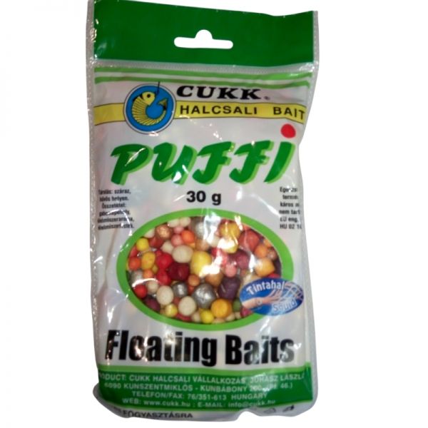 Плаваюче повітряне тісто CUKK PUFFY Малина середня 6-9 мм