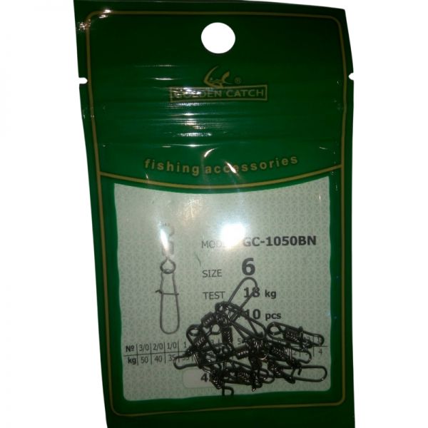 Карабін Американка Golden Catch з вертлюжком №6