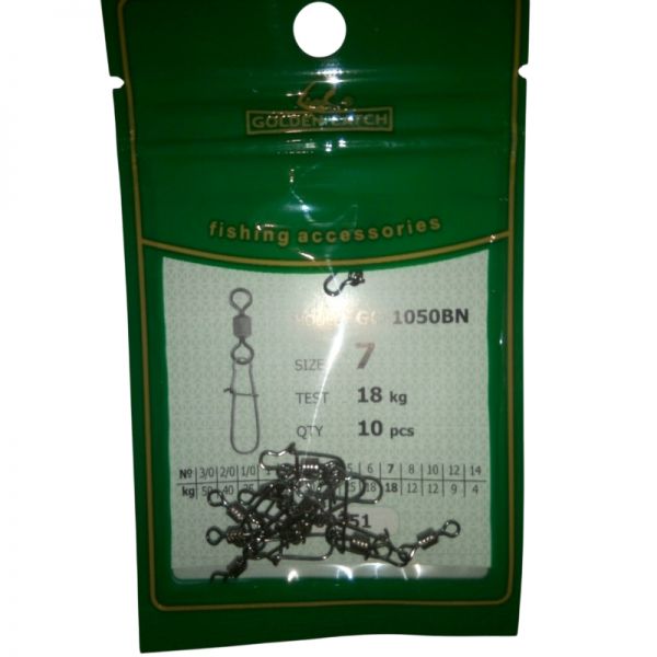 Карабін Американка Golden Catch з вертлюжком №7