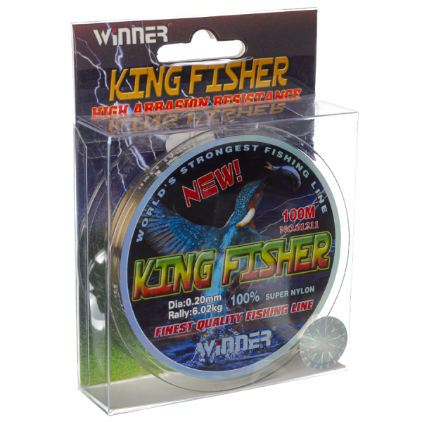 Волосінь Winner Кingfisher 0,2 мм 100 м