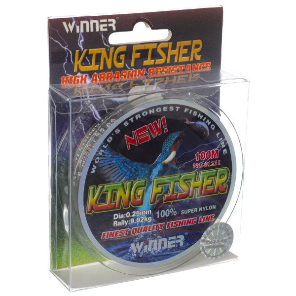 Волосінь Winner Кingfisher 0,25 мм 100 м