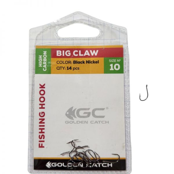 Гачки Golden Catch Big Claw № 10