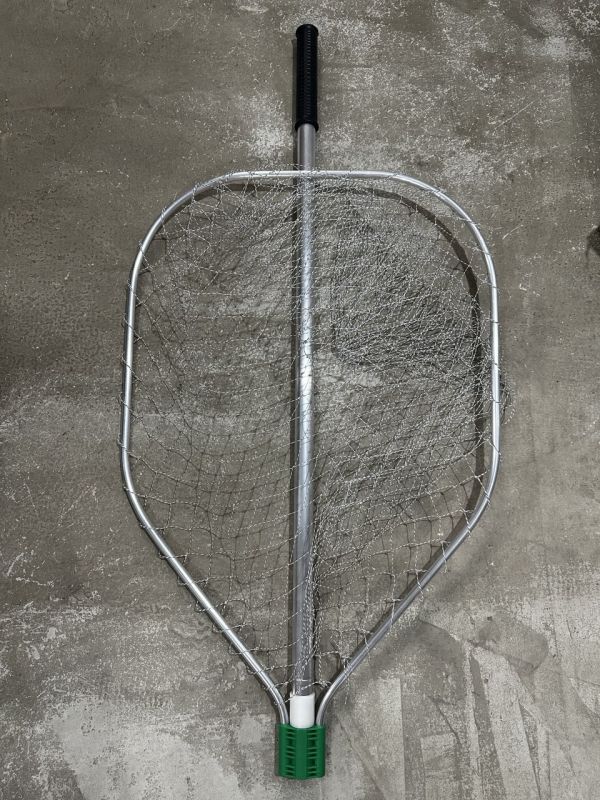 Підхоплення рибальське алюмінієве 55х75 см телескоп (кордова нить)