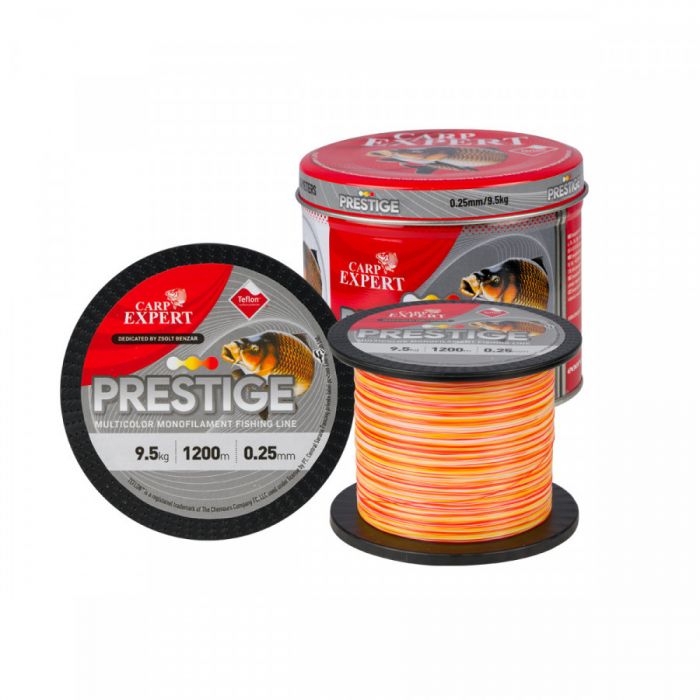 Волосінь коропова Energofish Carp Expert Prestige Multicolor Teflon 1200м 0.35 мм 13,2 кг