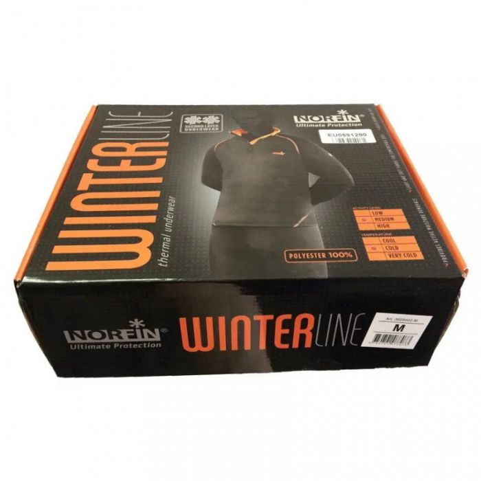 Термобілизна Norfin Winter Line (black) чоловіча